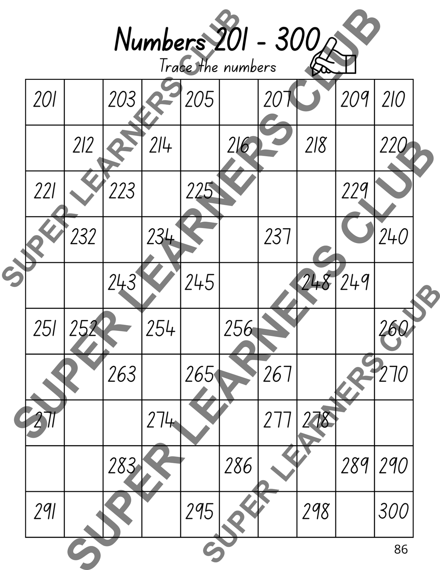 123 Learning Workbook| Numbers 1–1000