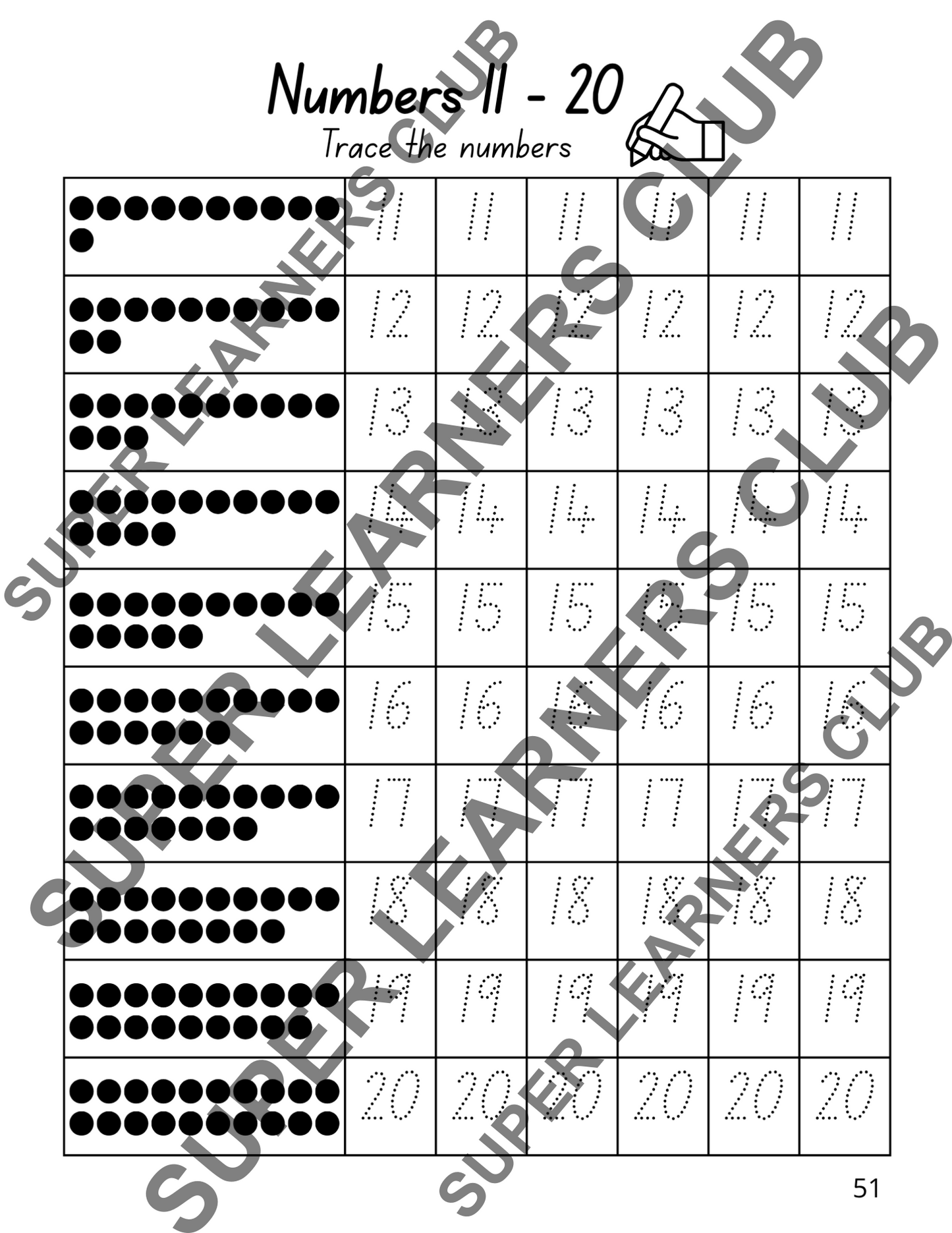 123 Learning Workbook| Numbers 1–1000