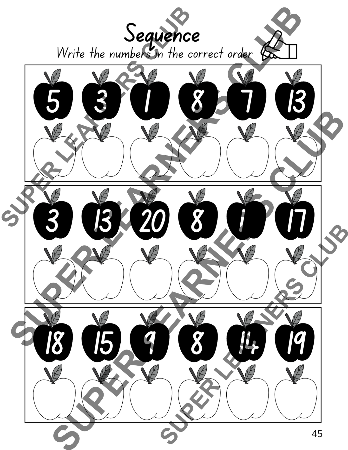 123 Learning Workbook| Numbers 1–1000