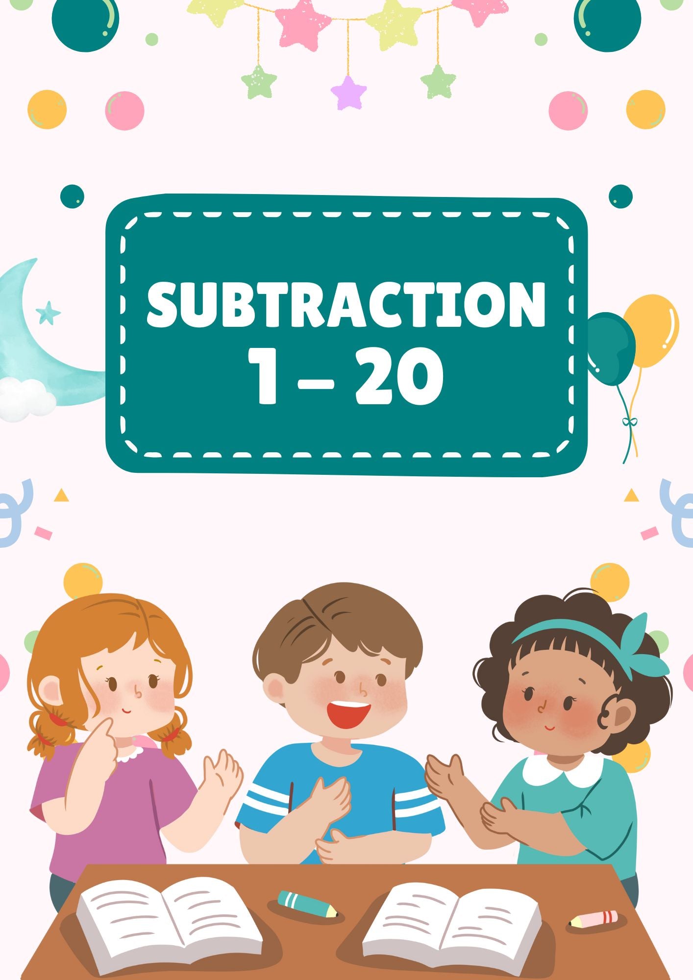 Subtraction 1 - 20 (Worksheet)