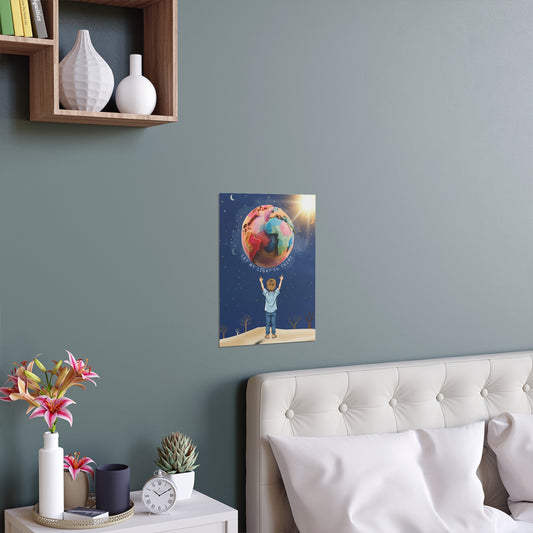 Let My Light So Shine – Christian Kids Poster (Matthew 5:16) | Printable Wall Art for Boys